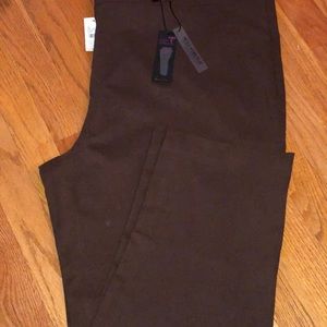 Lane Bryant brown pants stretch